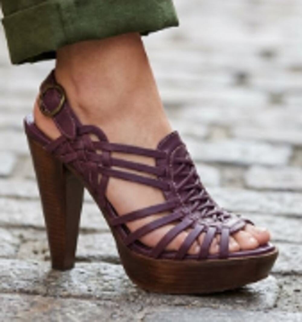 Frye Joy Huarache Style Platform Heel Sandals sz 8